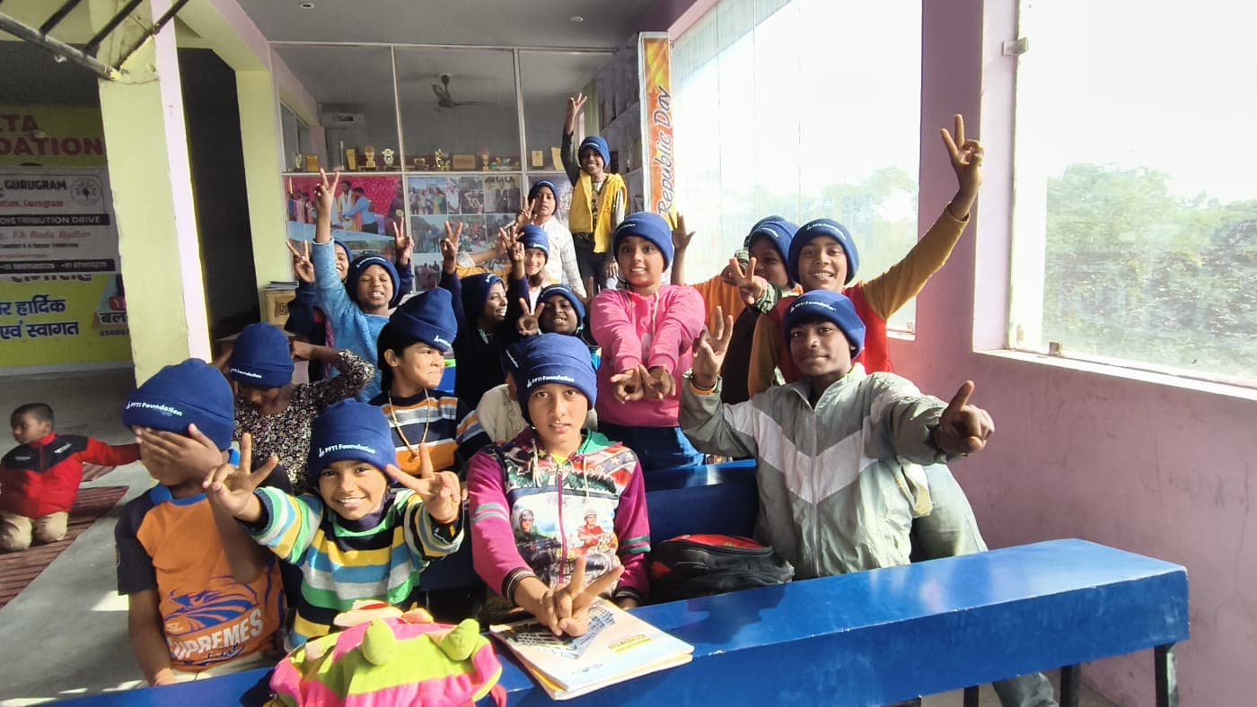 Balram Kumar with community